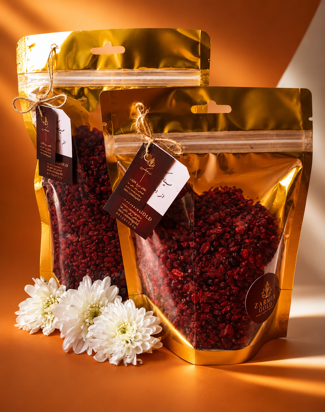 زرشک پفکی دانه ریز صادراتی